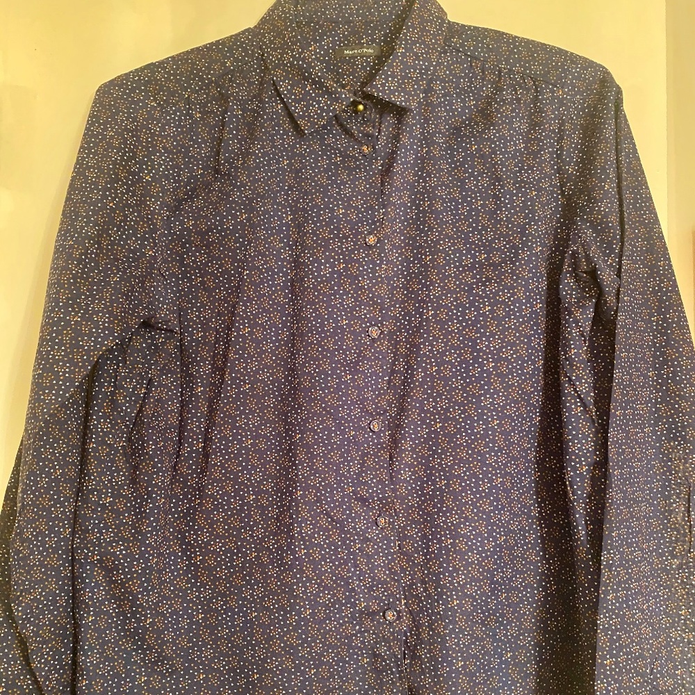 Marc O'Polo Women's Navy print Blouse